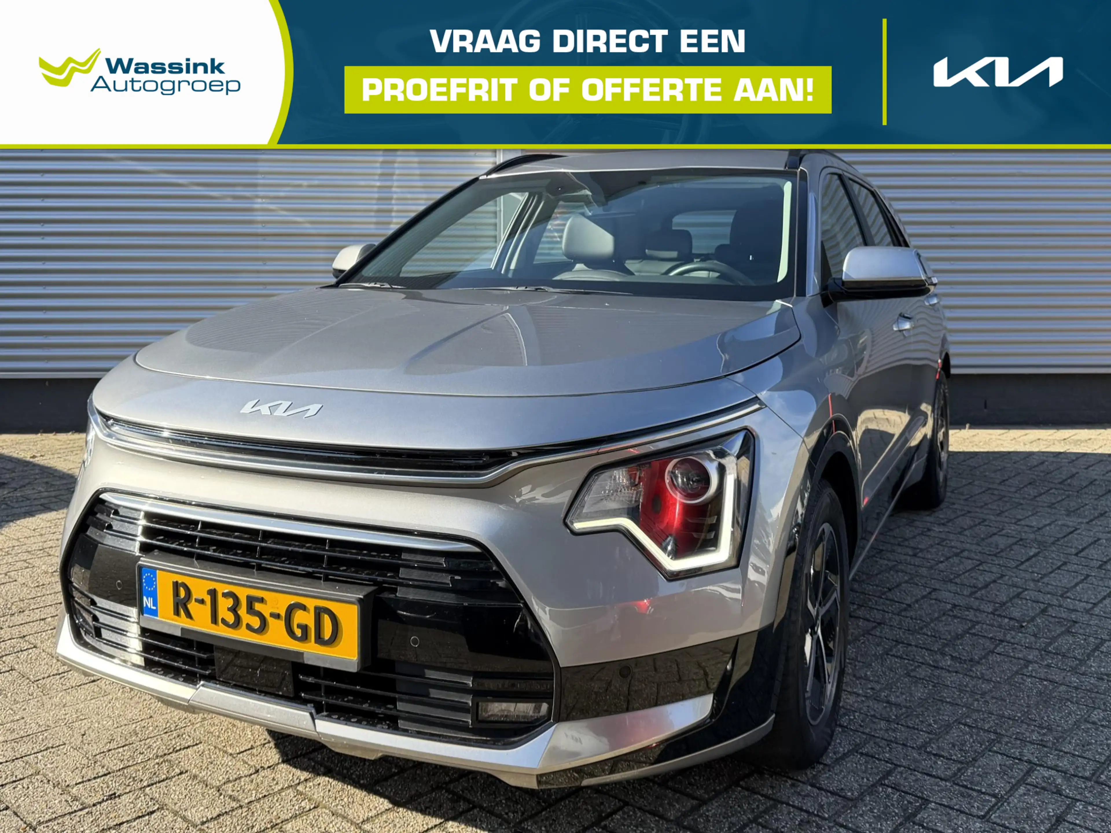 Kia Niro 1.6 GDi Hybrid DynamicLine | Trekhaak | Camera | N