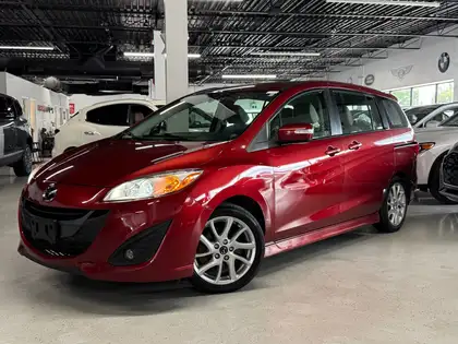 Red 2017 Mazda MAZDA5 Minivan Automatic