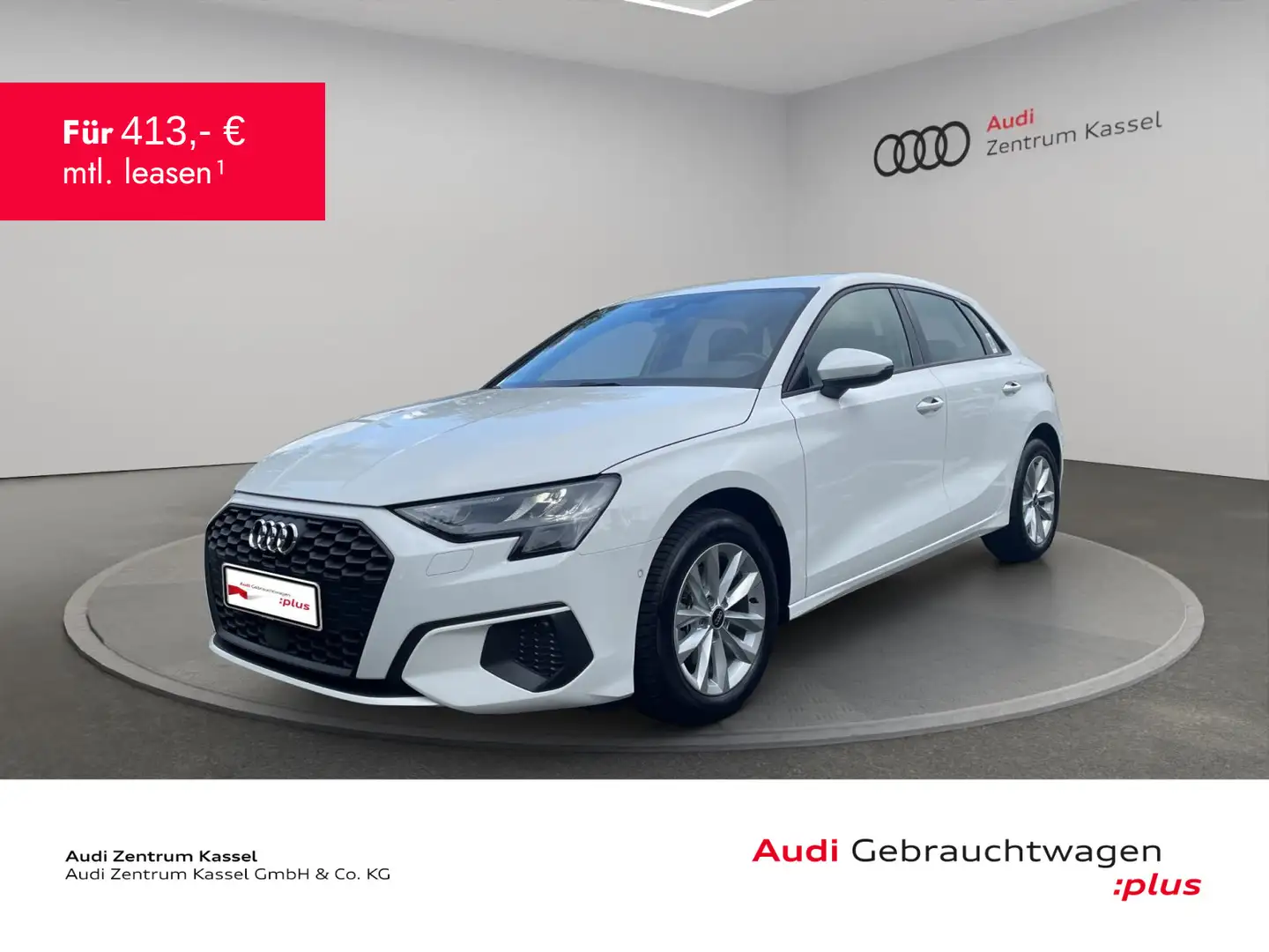 Audi A3 30 TFSI LED Navi PDC+ CarPlay Weiß - 1