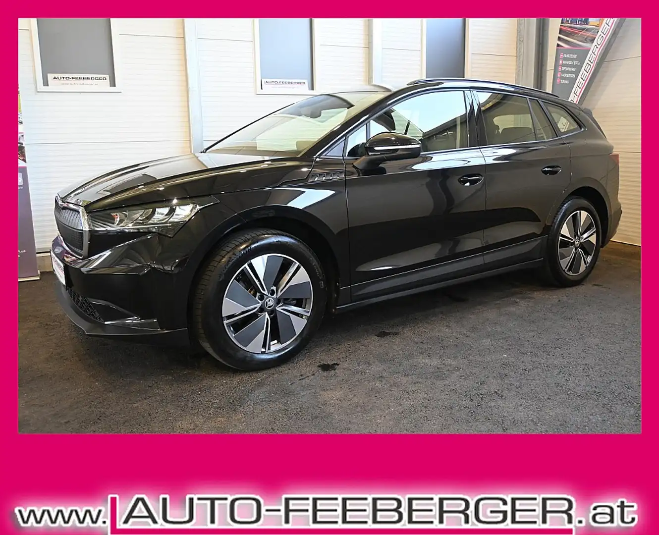 Skoda Enyaq iV 50  Loft AT 52kWh   LED,NAVI,Smart Link Schwarz - 1
