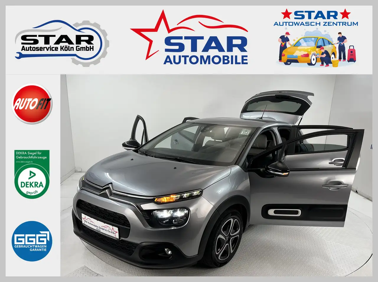 Citroen C3 Feel Pack 1,2-81 kW 12V e-THP*Assistenzsystem*