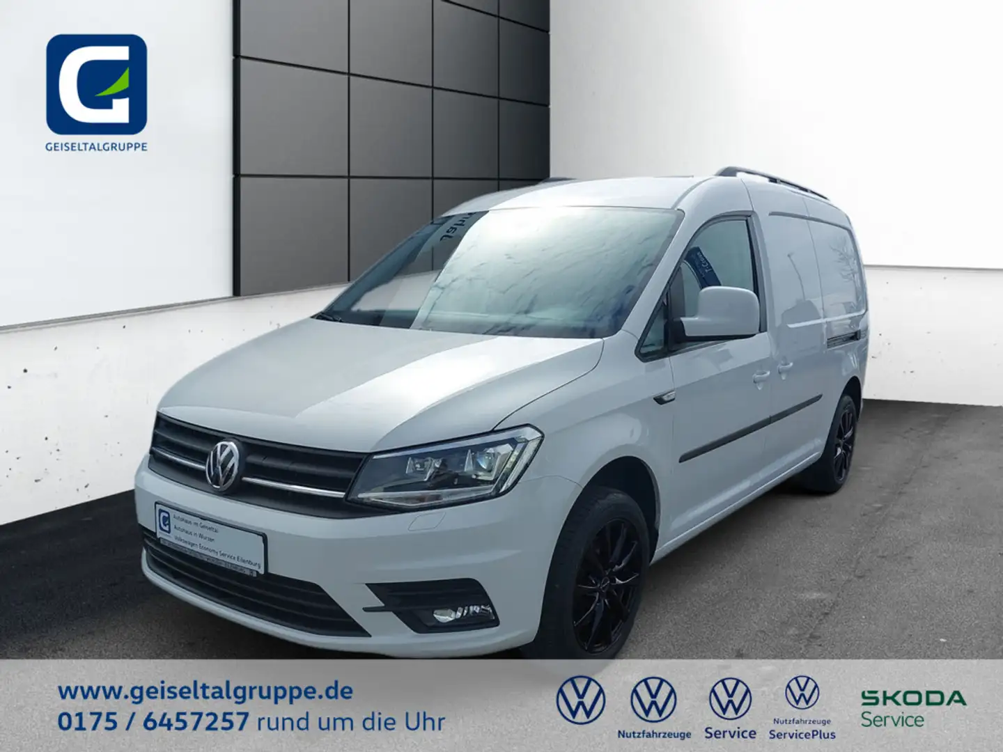 Volkswagen Caddy Maxi Commerce 1.4 TSI Kasten *AHK*BI-XENON*STANDH* Biały - 1