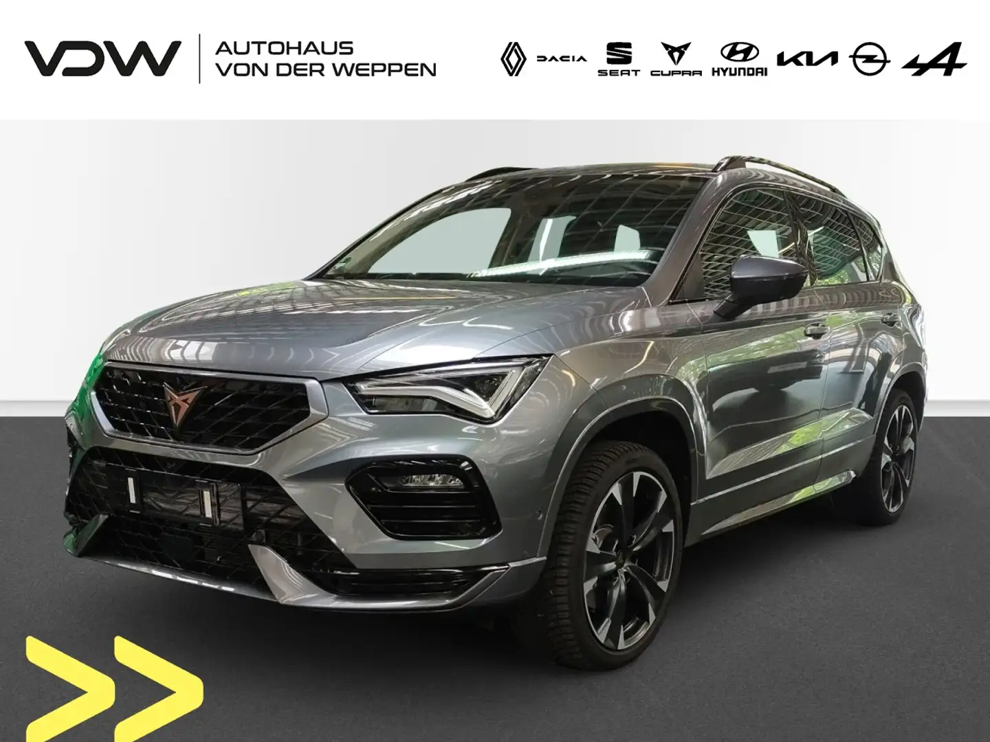 CUPRA Ateca Basis 4Drive Klima Navi Rückfahrkamera Grau - 1