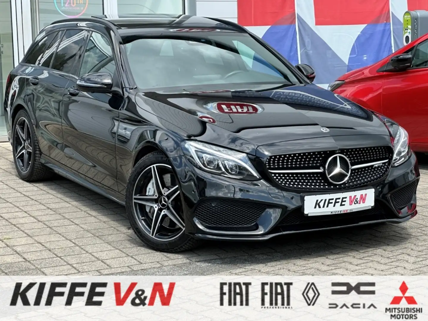 Mercedes-Benz C 43 AMG 4M COMAND NIGHT 360° BURMESTER PANO LED Schwarz - 1