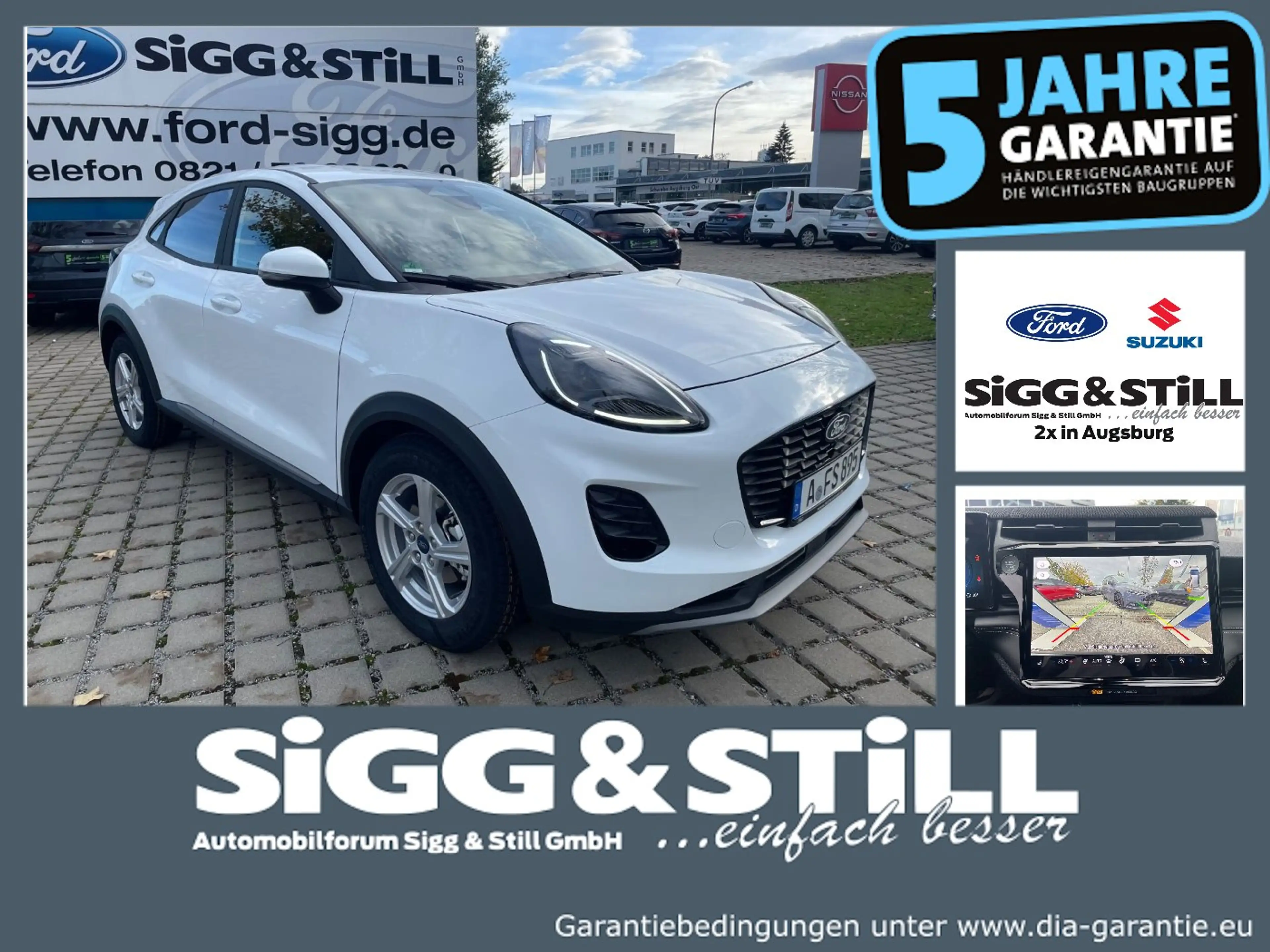 Ford Puma Titanium 1.0 NAVI*EL-KLAPPE*SHZ*CAM*PDC*LM17