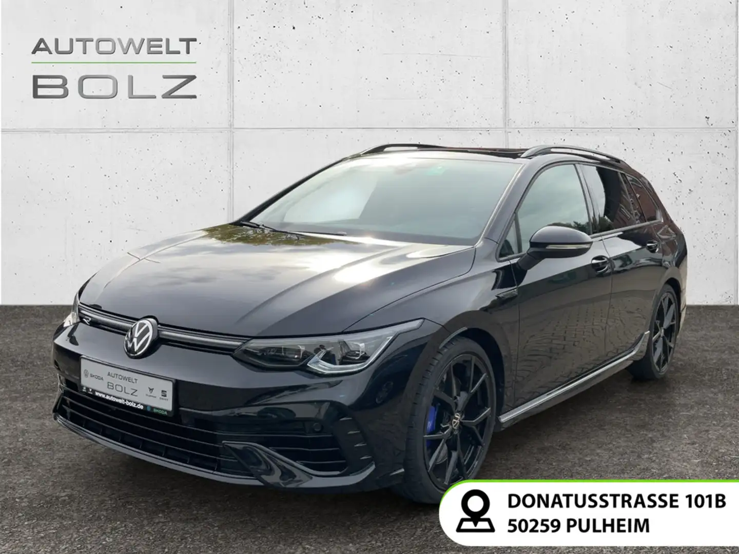 Volkswagen Golf VIII R 4Motion 2.0 TSI AHK Pano R-Perf270km Schwarz - 1