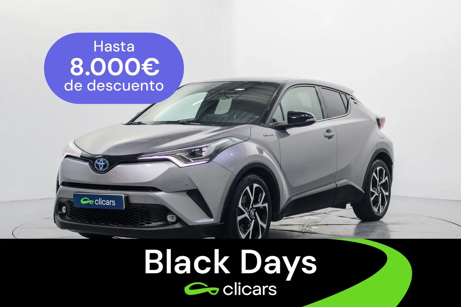 Toyota C-HR 125H Dynamic Plus Gris - 1