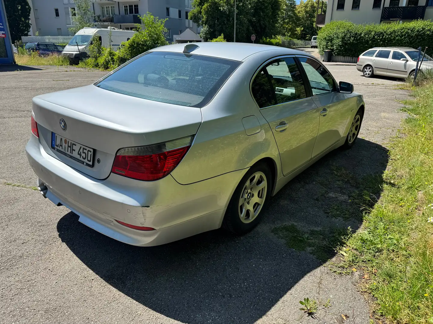 BMW 525 525i Argent - 2