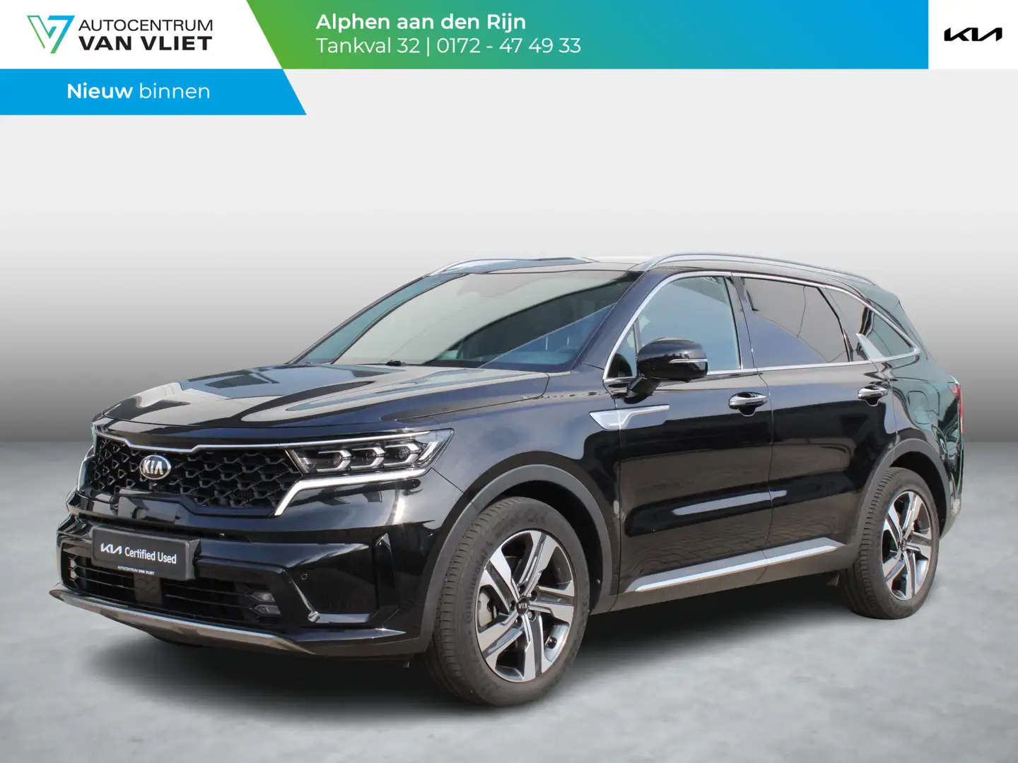 Kia Sorento 1.6 T-GDI Plug-in Hybrid 4WD ExecutiveLine 7p. | N Zwart - 1