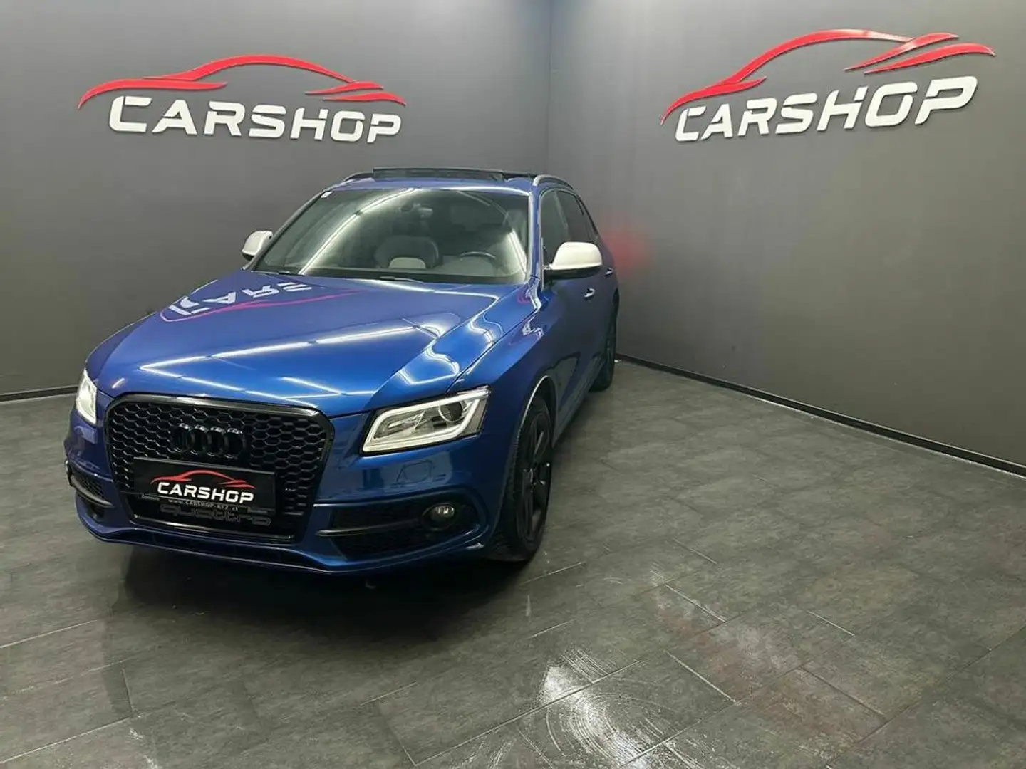 Audi SQ5 3.0 TDI competition quattro Blau - 2