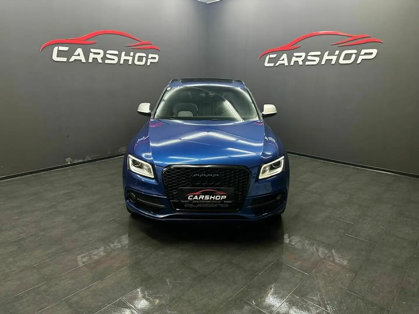 Audi SQ5 3.0 TDI competition quattro Blau - 1