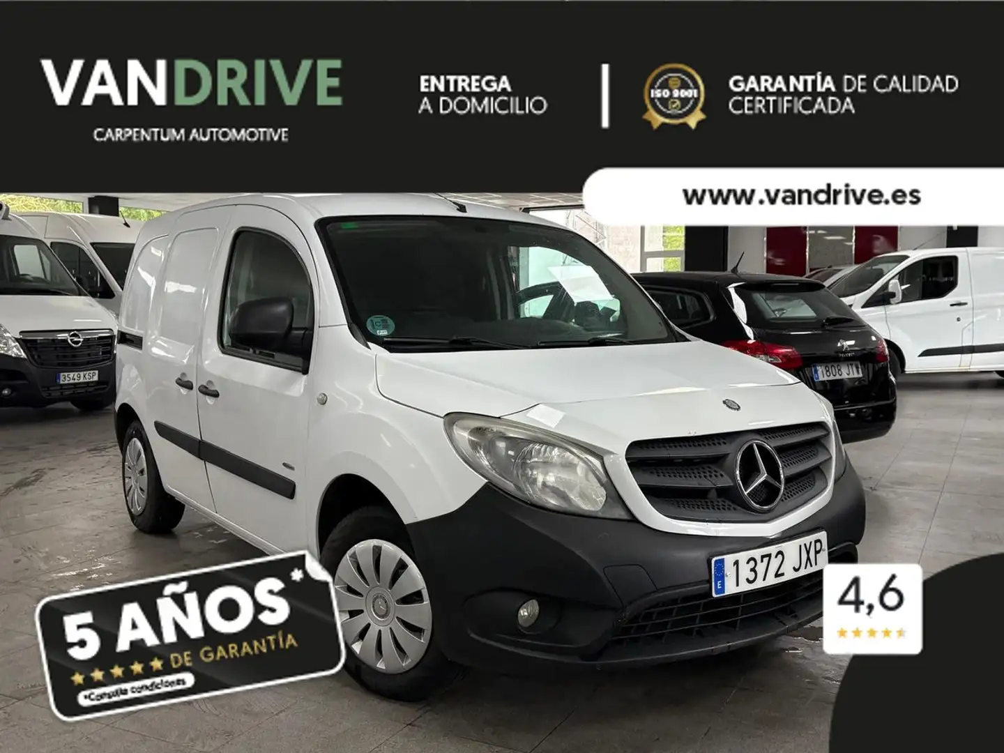 Mercedes-Benz Citan N1 Furgón 109CDI BE Largo Blanco - 1