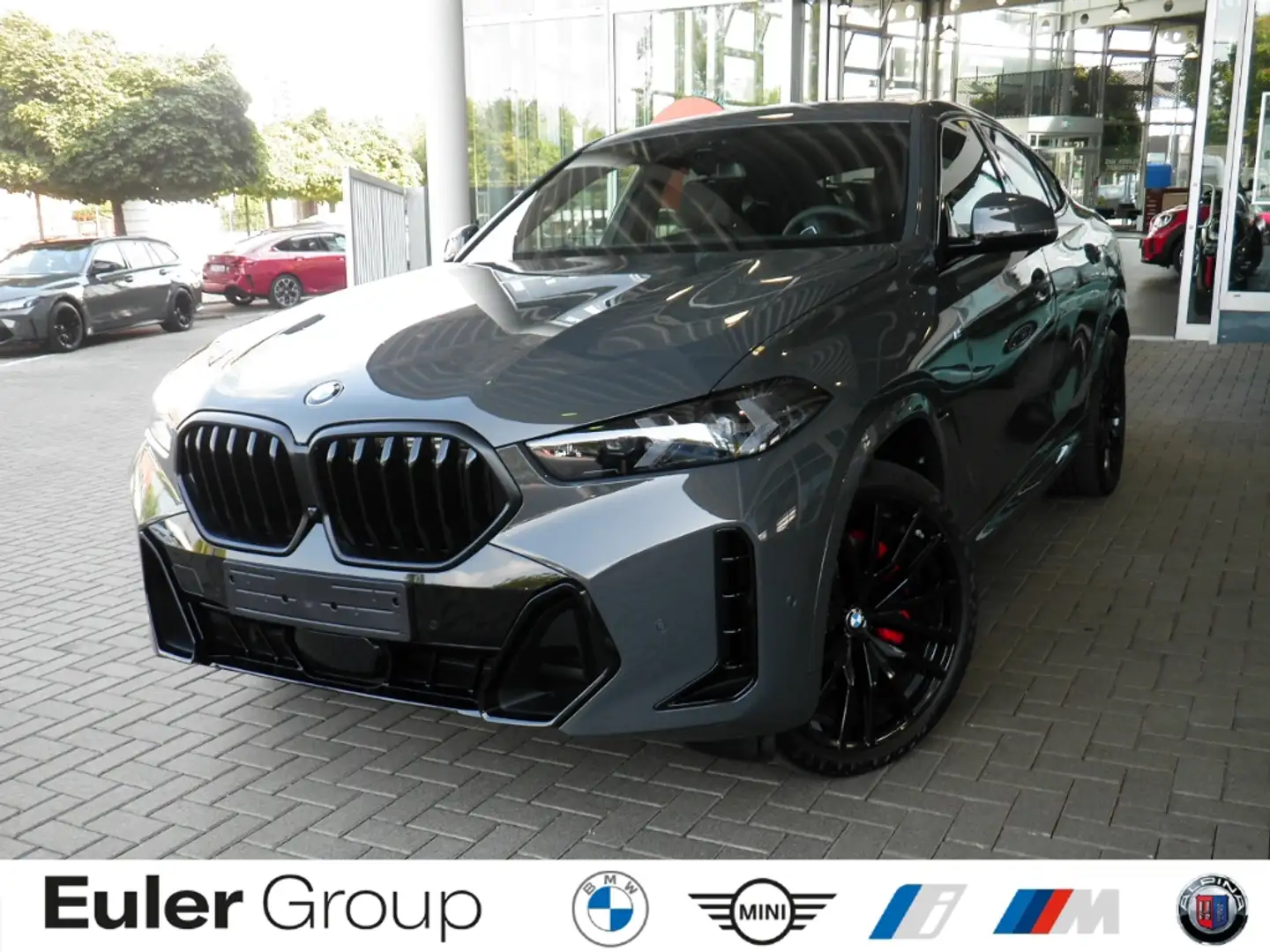 BMW X6 xDrive 40d M Sport Sportpaket HUD AD StandHZG AHK- Grau - 1