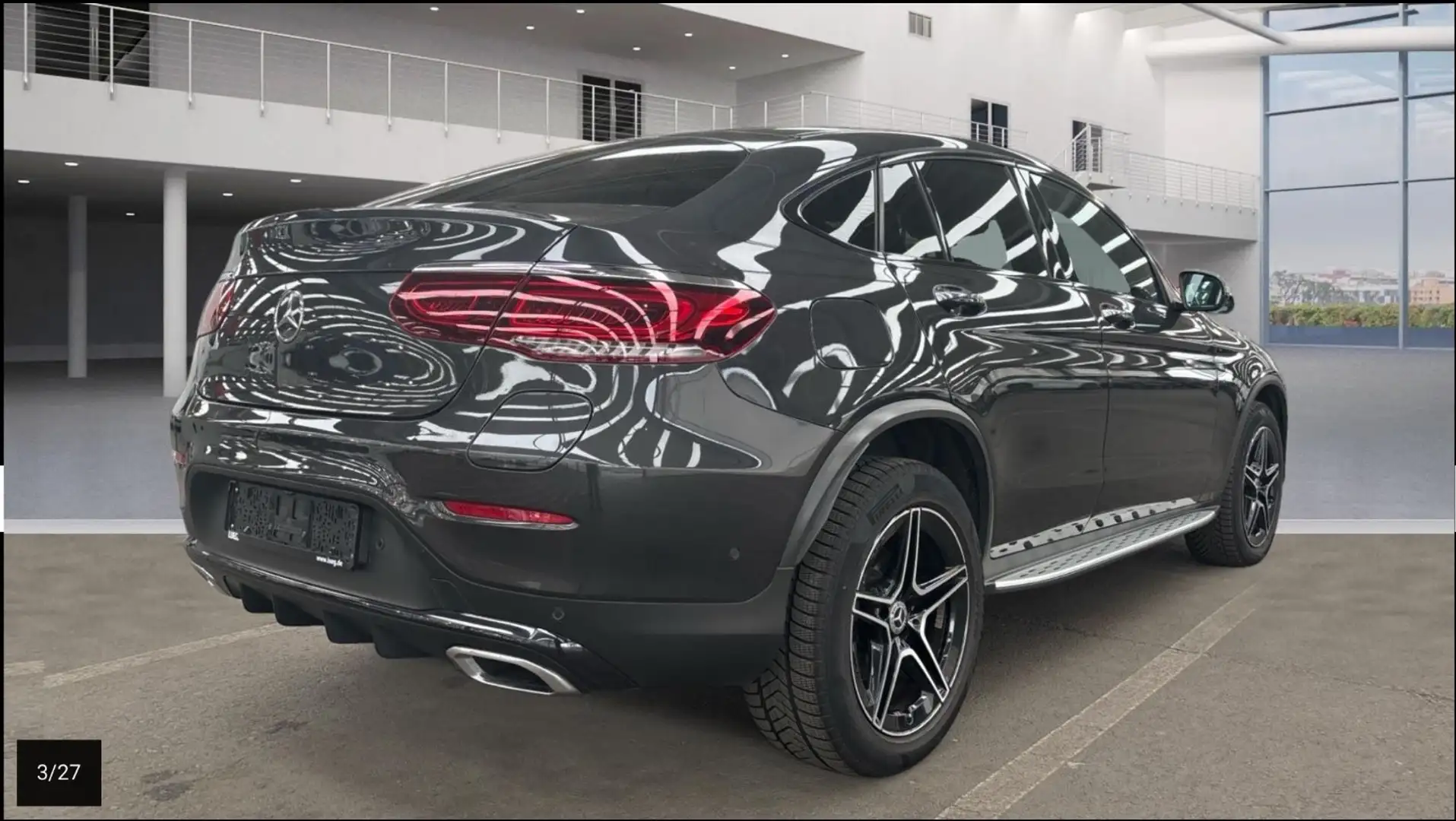 Mercedes-Benz GLC 300 GLC300 Coupe e AMG Line Virtual Memory Distr Bur Grau - 2
