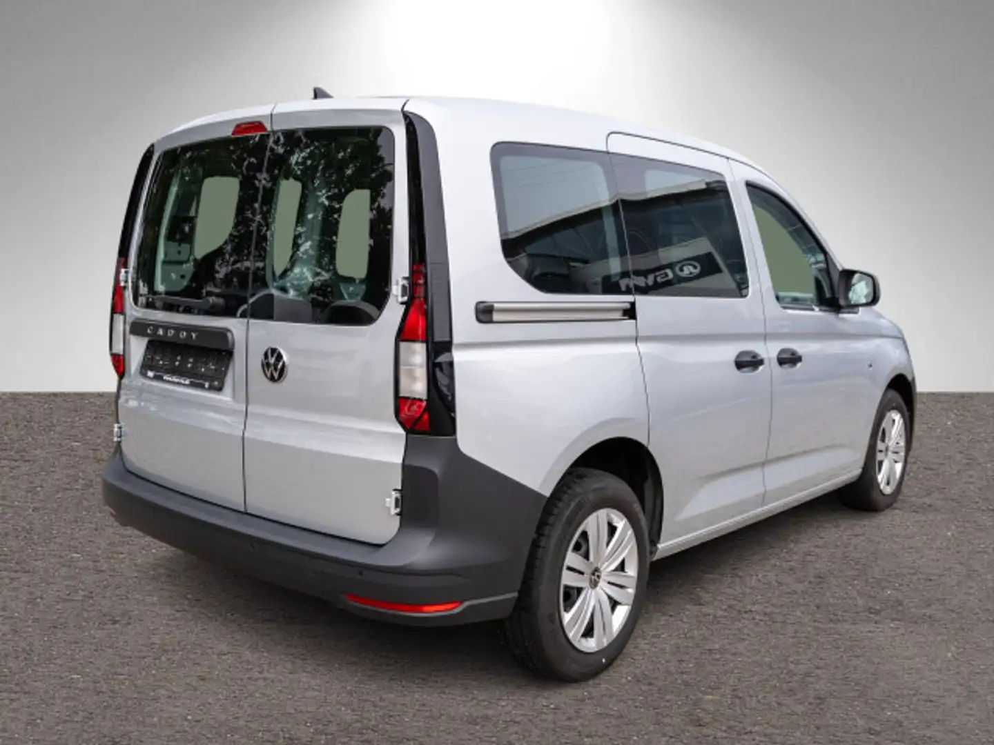 Volkswagen Caddy 1.5 TSI Klimaauto PDC v/h DAB+ Argent - 2