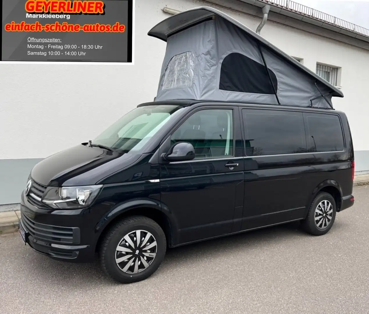 Volkswagen T6 California 2,0*150PS *AUFSTELLDACH *NAVI *RFK *ACC *GARANTIE Schwarz - 1