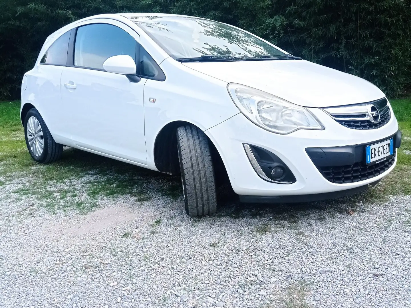 Opel Corsa 3p 1.2 Edition (elective) Gpl-tech (neopatentati) Bianco - 1