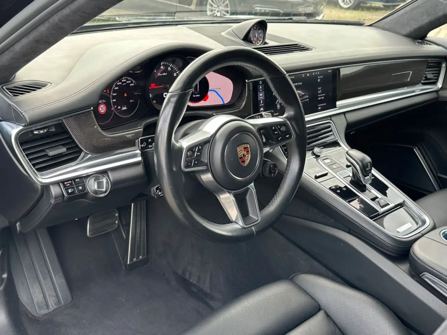 Porsche Panamera Turbo Executive/Sp.-Chr./Burmester/Voll Schwarz - 2
