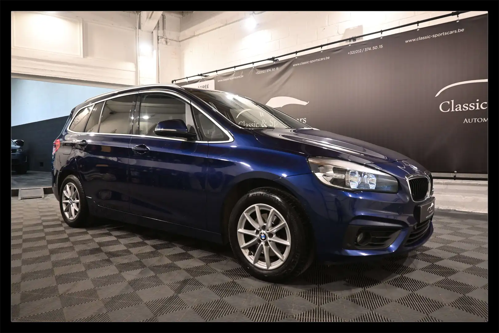 BMW 216 Gran Tourer d AdBlue EURO 6d /GPS NAVI /BLUETOOTH Modrá - 1