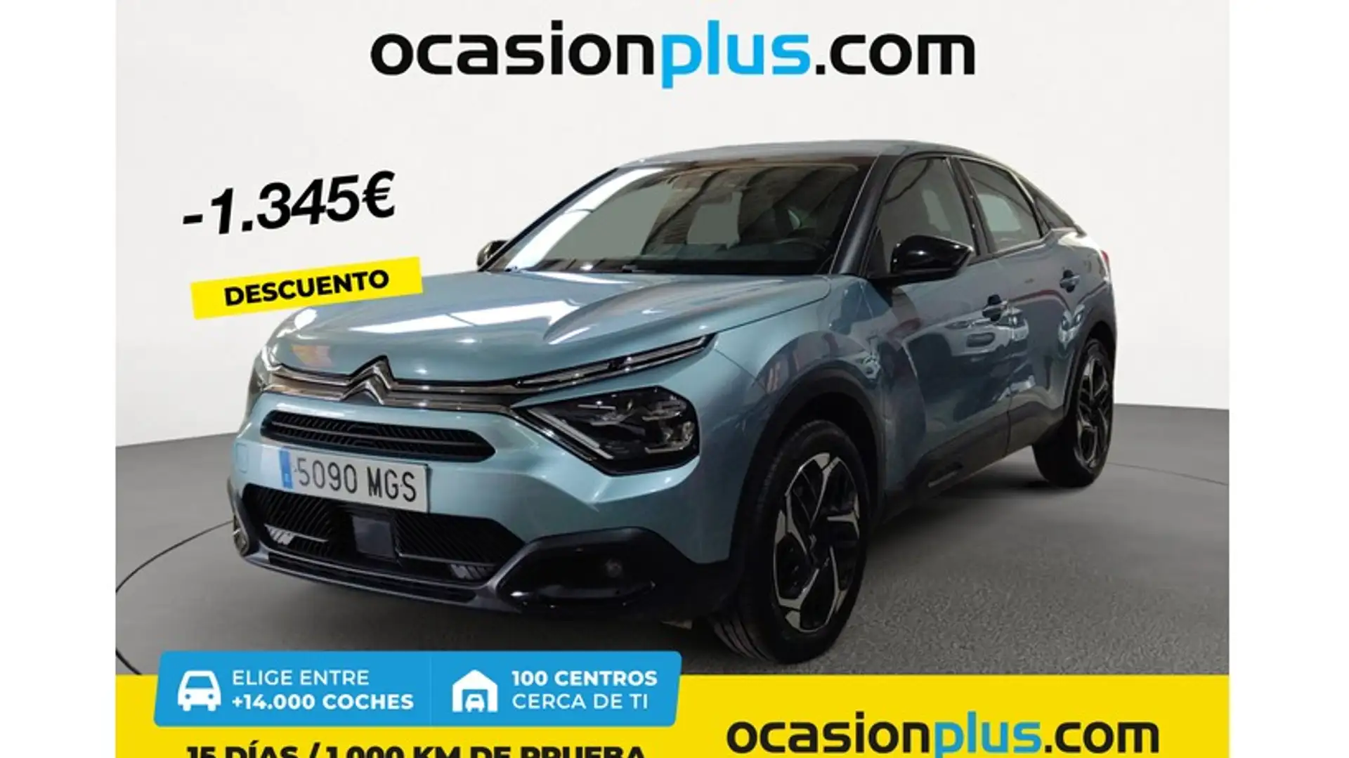 Citroen C4 1.2 PureTech Feel Pack S&S 130 Blauw - 1