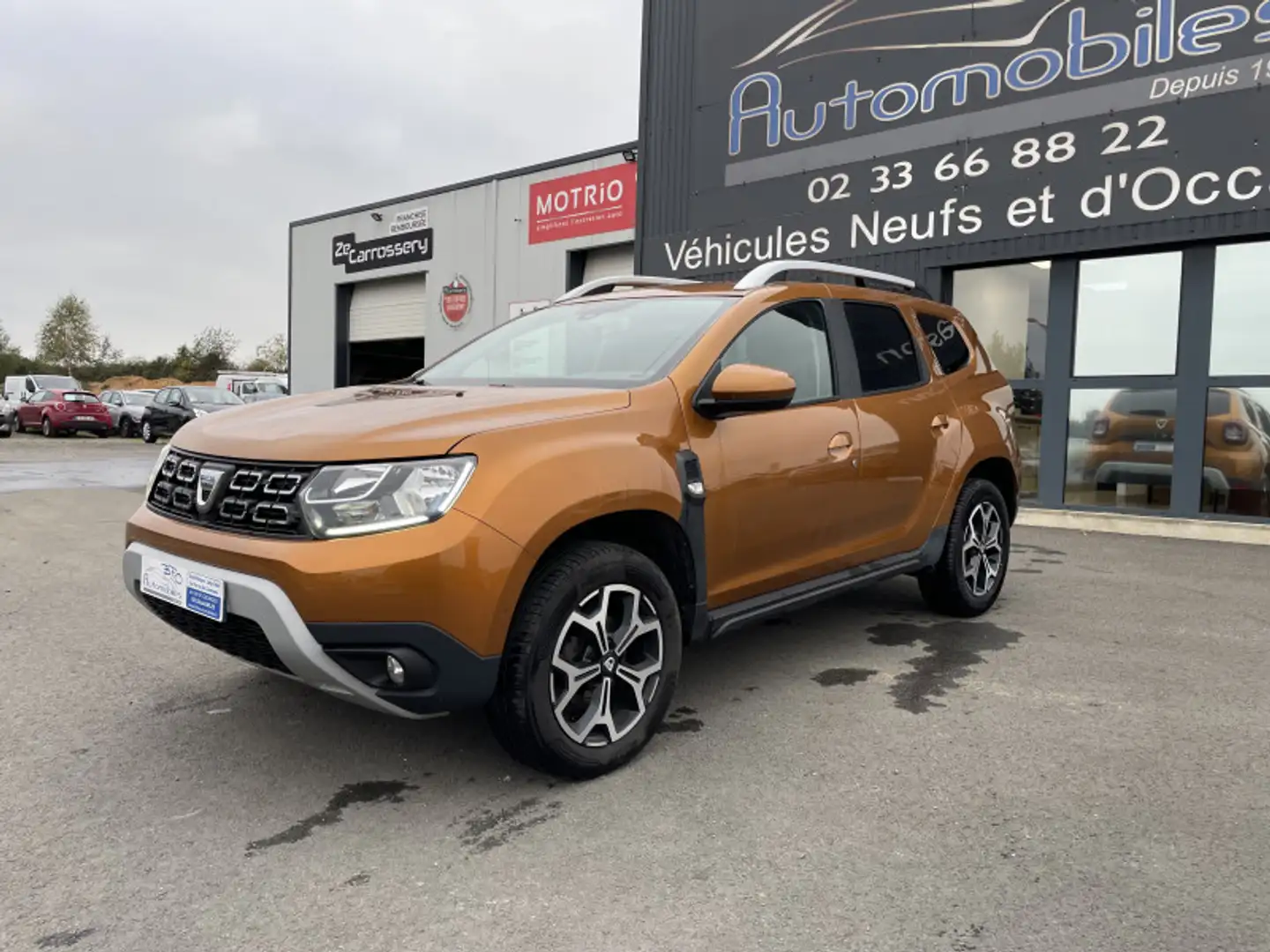 Dacia Duster 1.5 DCI 110CH PRESTIGE 4X2 Orange - 1