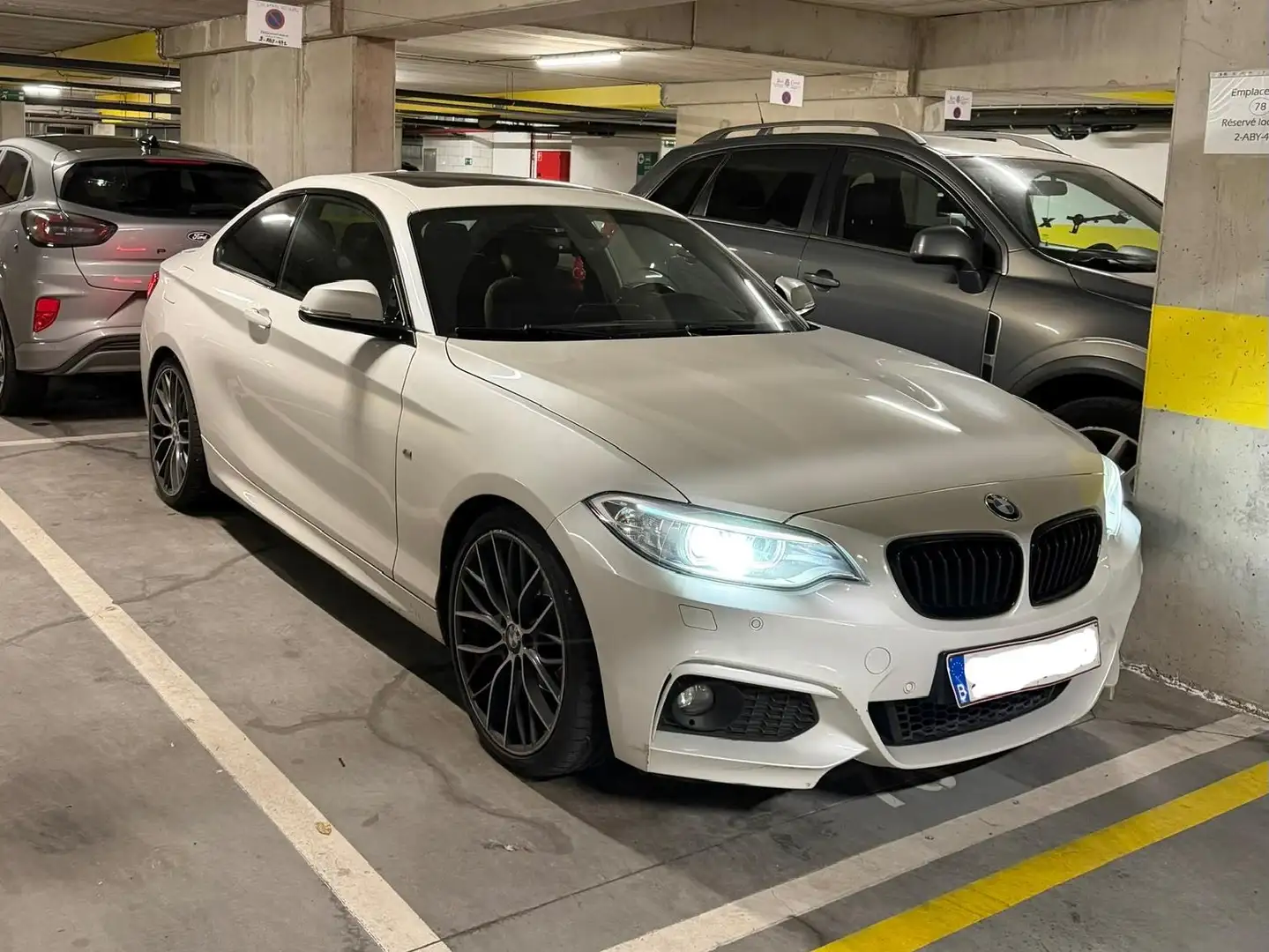 BMW 220 Coupé 220 dA Wit - 2