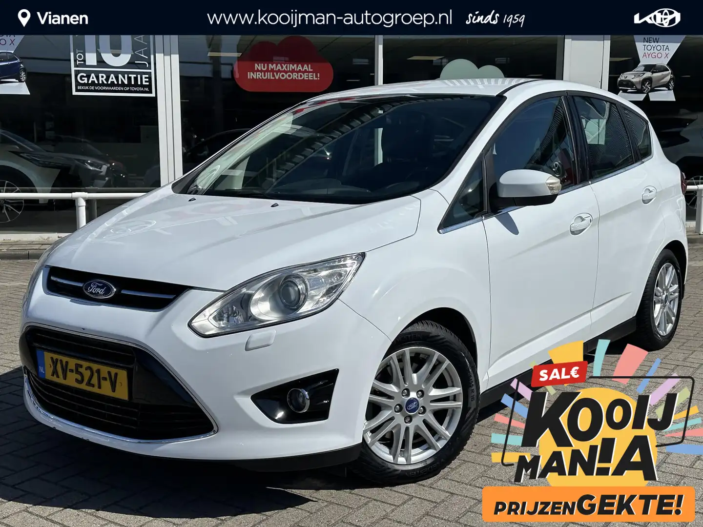 Ford C-Max 1.6 EcoBoost Lease Titanium Blanc - 1