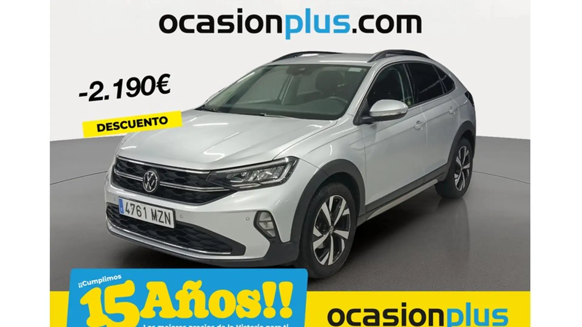 Volkswagen Taigo 1.0 TSI Más DSG 85kW Argent - 1