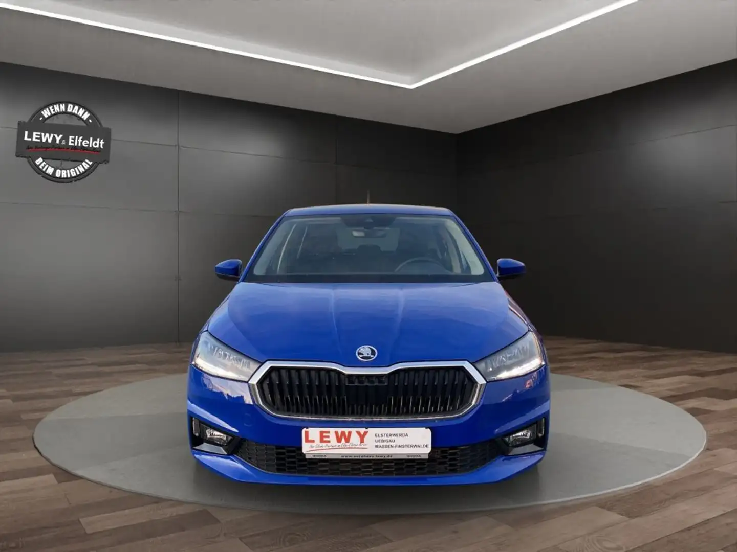 Skoda Fabia 1.0 MPI Essence+WERKSGARANTIE+PDC+ISOFIX+ Blau - 2