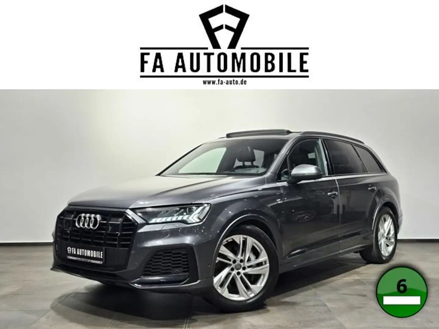 Audi Q7 50 TDI 2x S line Black 7.Sitz Pano Nacht.HuD Grau - 1