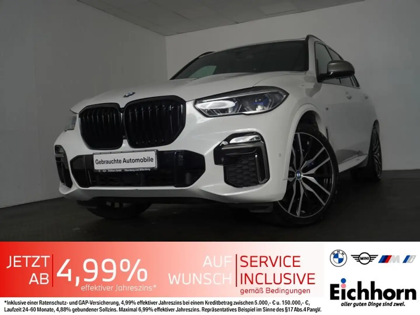 BMW X5 M 50d M Sport *AHK.PGSD.Night Vision.LASER* Alb - 1