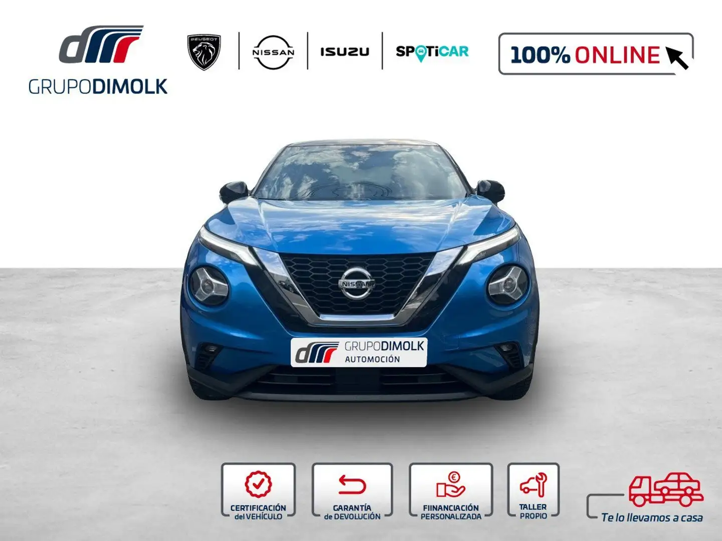 Nissan Juke 1.0 DIG-T N-Connecta 4x2 114 Azul - 2