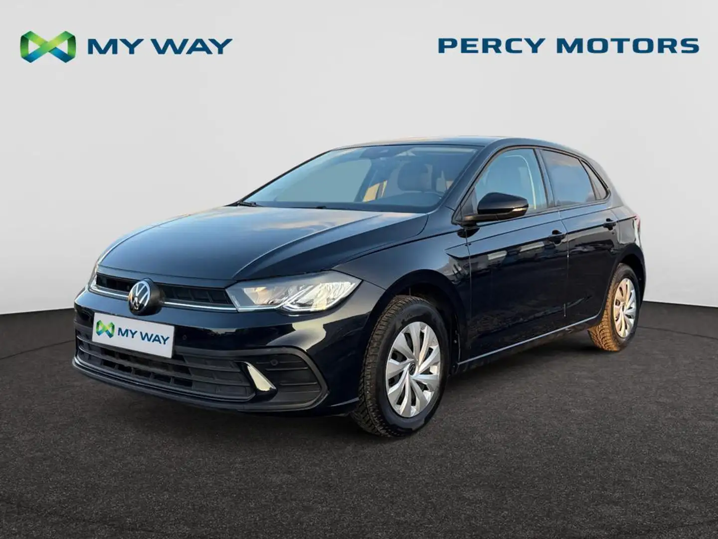 Volkswagen Polo Polo Life 1.0 TSI  70 kW (95 pk) 7 versnellingen DSG Zwart - 1