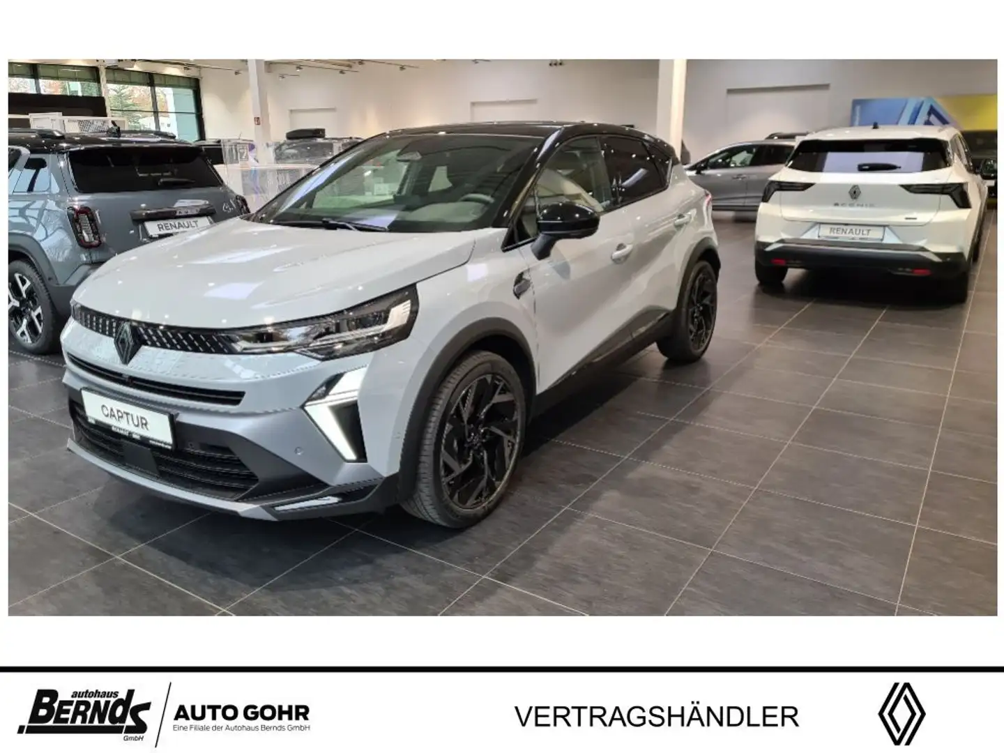 Renault Captur Full Hybrid E-TECH 160 ESPRIT ALPINE APPLE-CP NAVI Grijs - 1