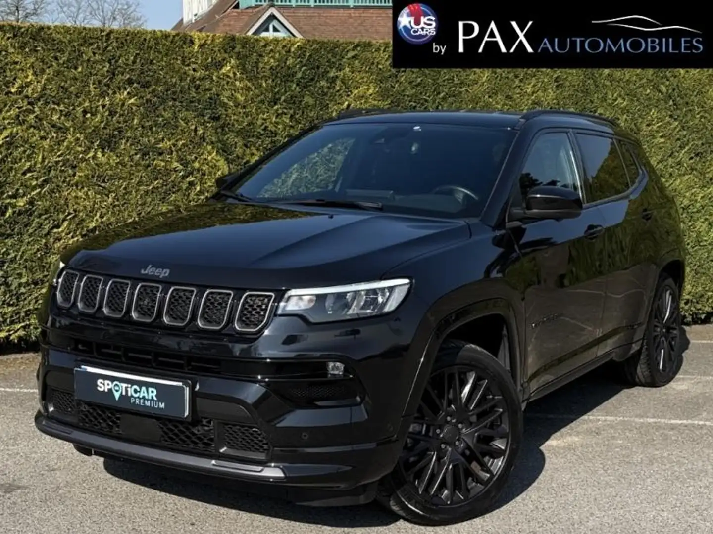 Jeep Compass 1.3 Turbo T4 240ch PHEV 4xe S AT6 eAWD Noir - 1