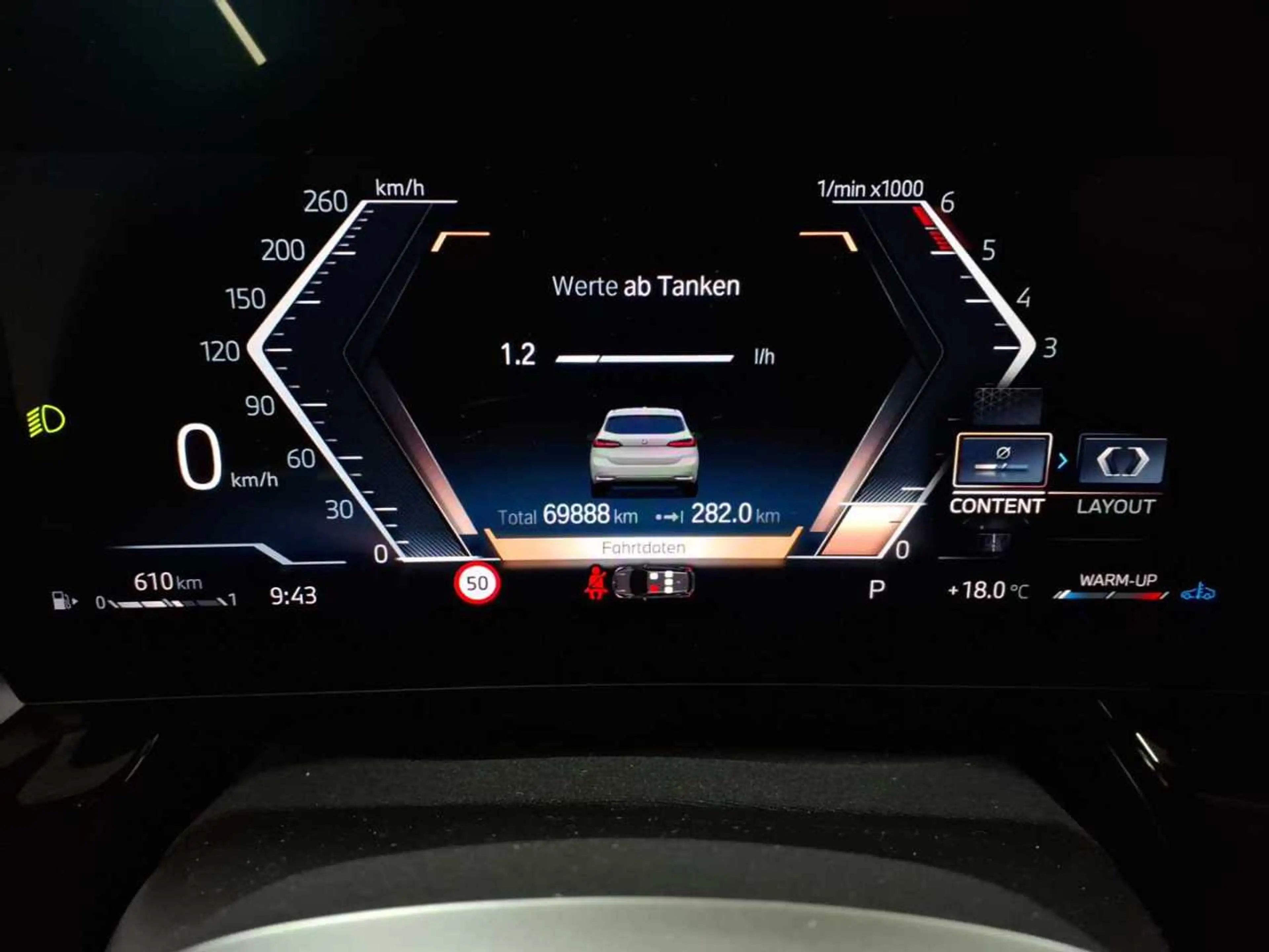 BMW 218 218d Active Tourer Aut. Navi SHZ LED — photo 11