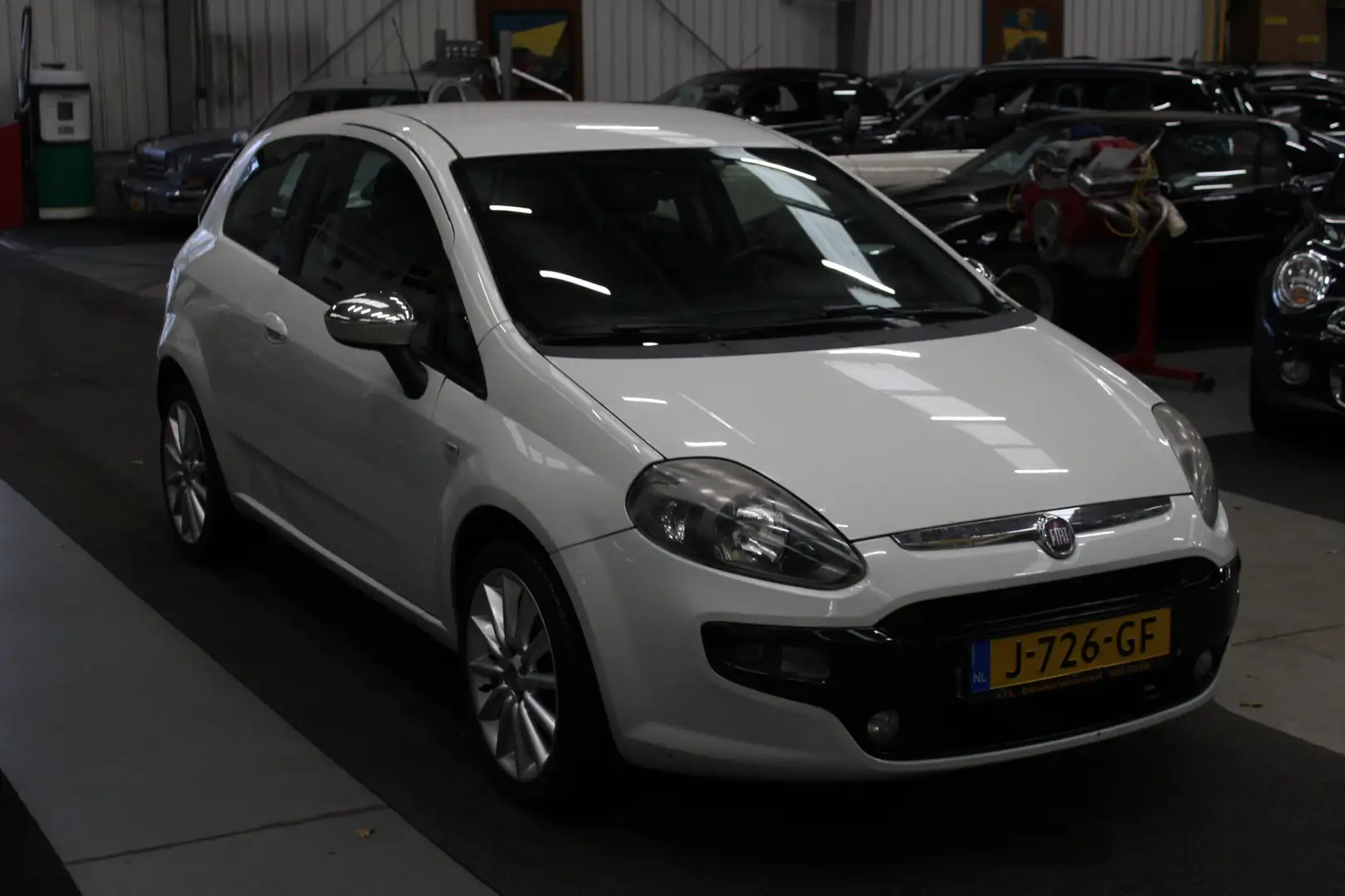 Fiat Punto Evo 1.2 Pop Airco, Stuurbekrachtiging Wit - 2
