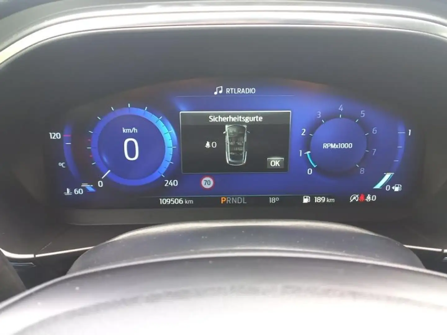 Ford Focus 1.5 EcoBoost 182ch VIGNALE BVA Gris - 2
