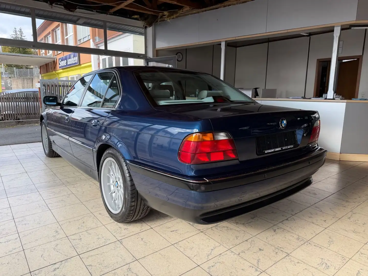 BMW 728 i E38 Handschalter*Scheckheft*Schiebedach* Blau - 2
