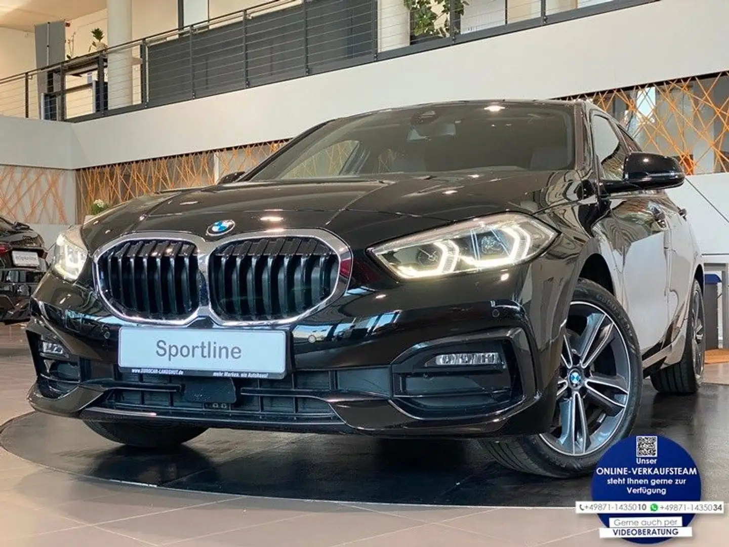 BMW 118 i Sportline Shadow CockpitProf. M-Lenkrad Shz Schwarz - 1