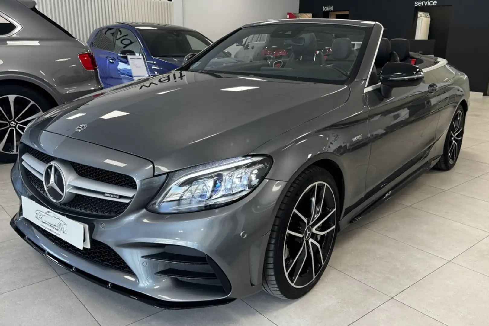 Mercedes-Benz C 43 AMG Cabrio 4Matic Aut. Gris - 2