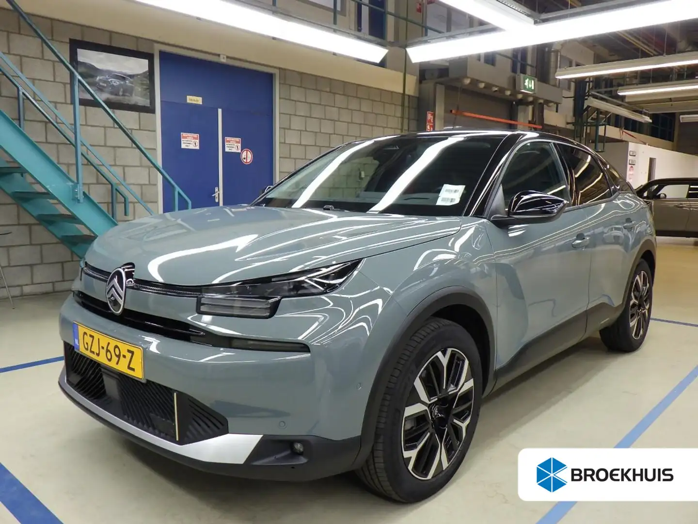 Citroen E-C4 Electric Max 156pk Extended range 54 kWh Verwacht !! | Navi Grijs - 1