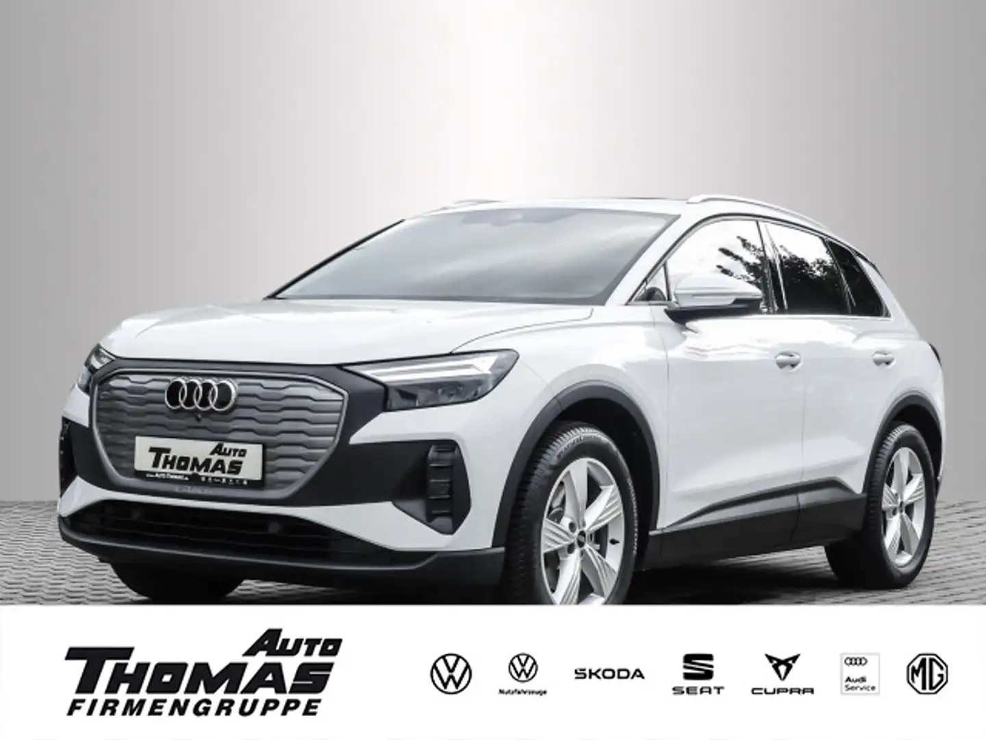 Audi Q4 e-tron 35 PANO+LED+SHZ+PDC+ Batterie 93% Weiß - 1