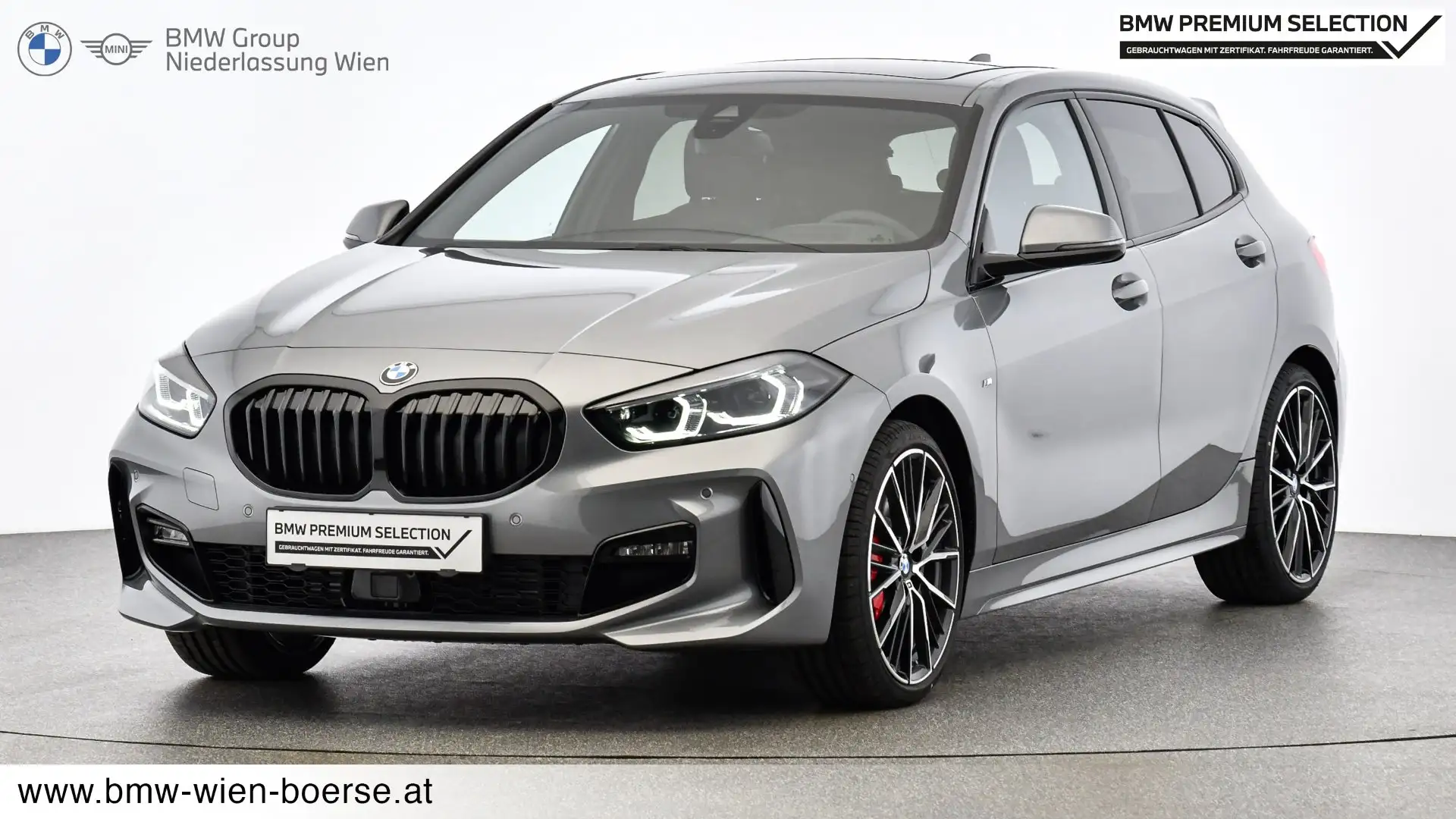 BMW 120 120d xDrive Grau - 1