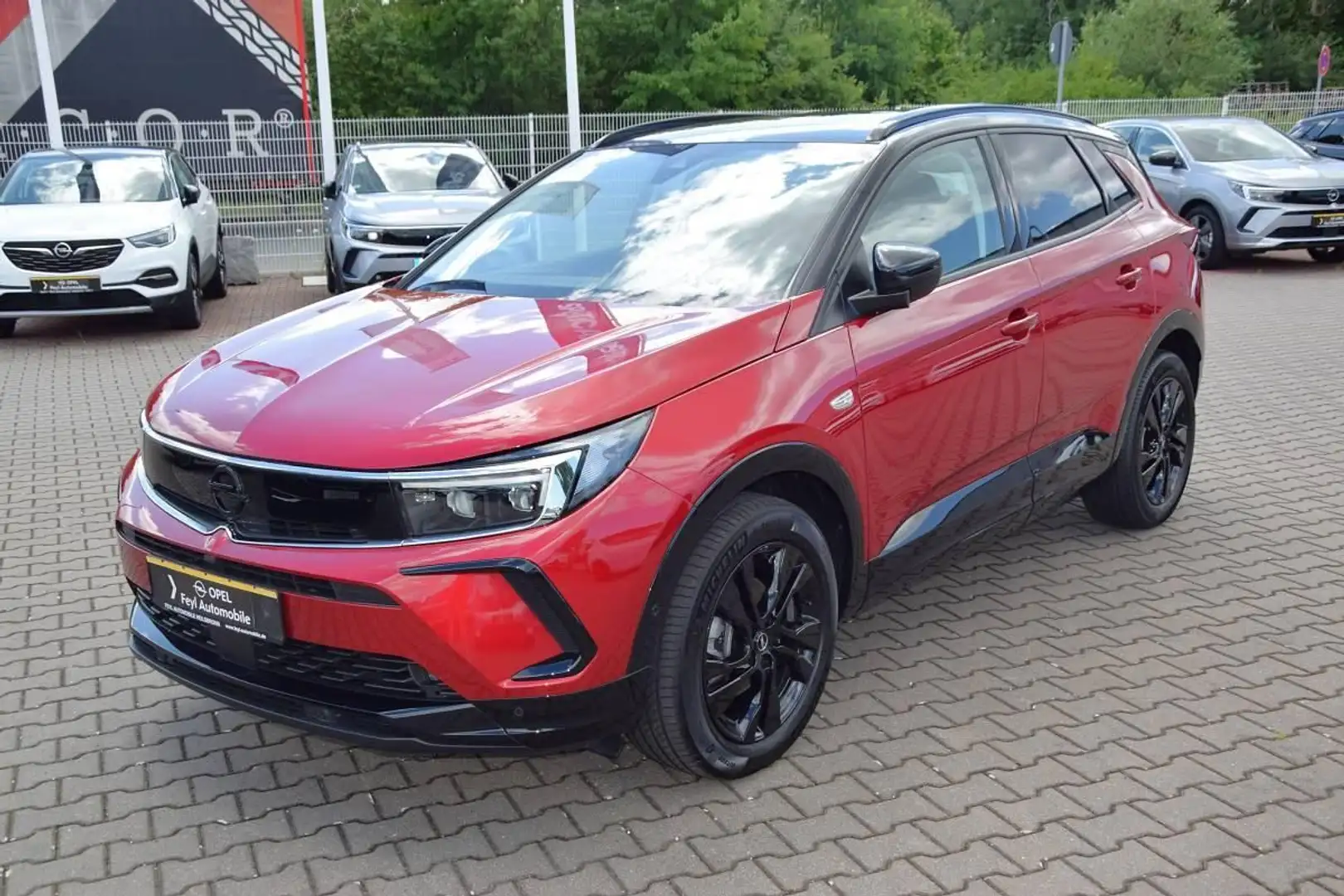 Opel Grandland X Grandland 1.2 Turbo "GS" Rosso - 2