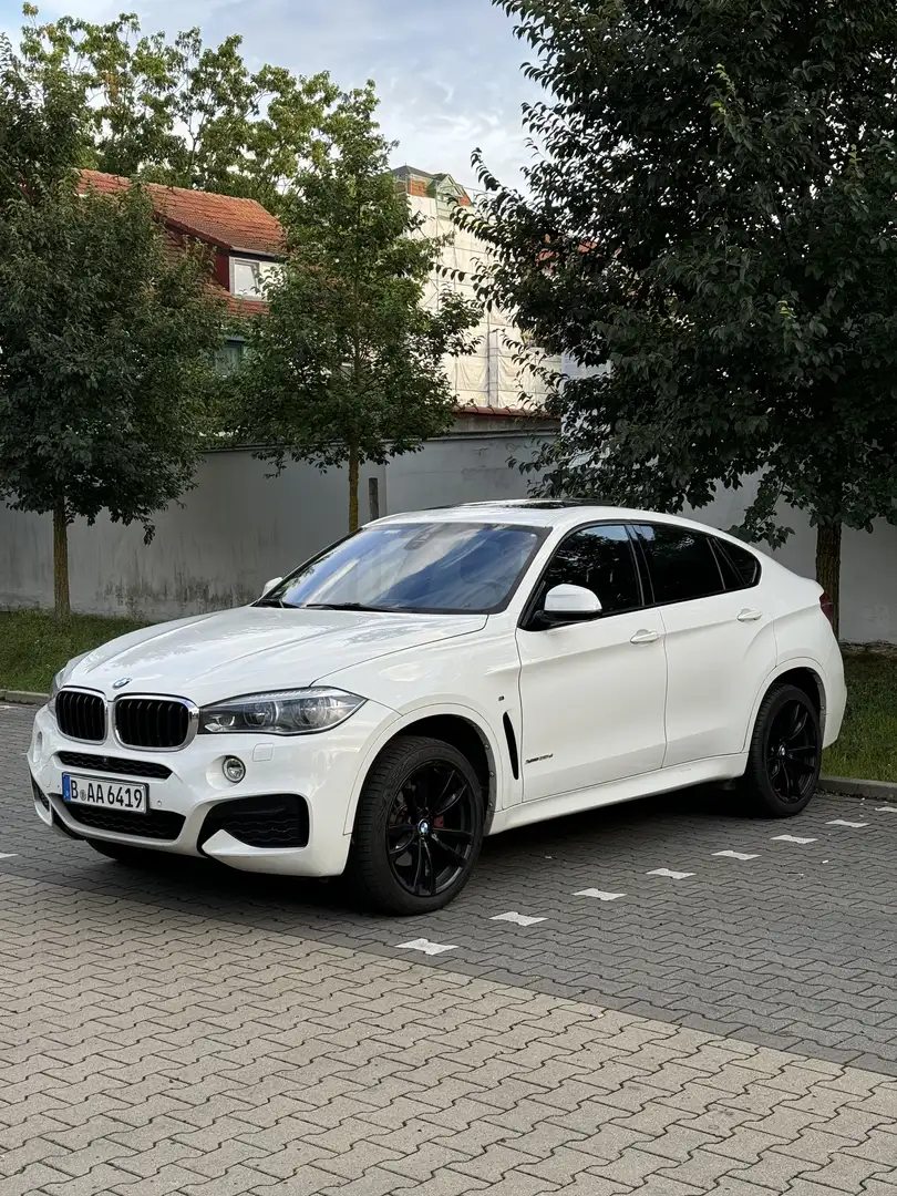 BMW X6 xDrive 30 d Weiß - 1