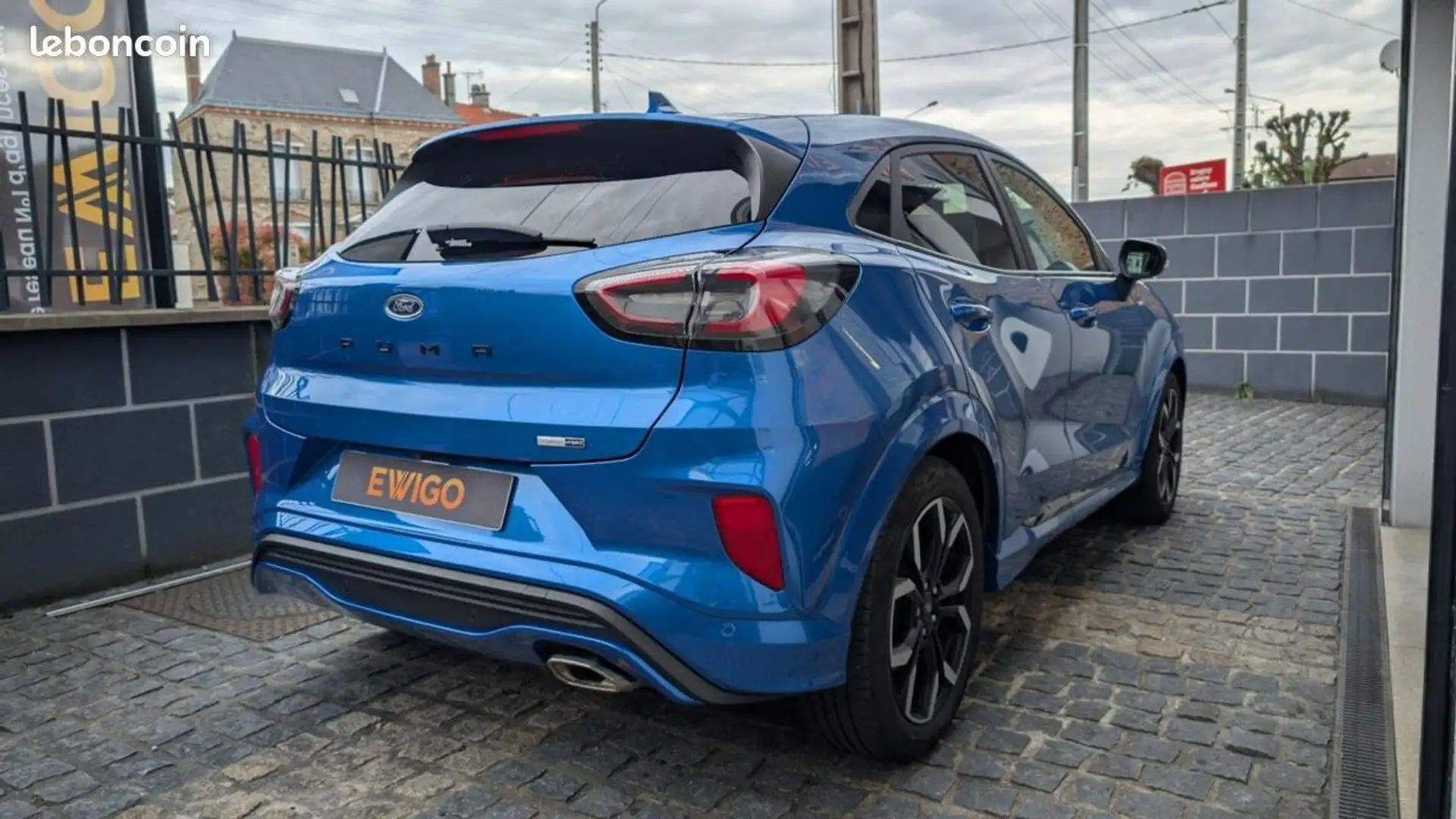 Ford Puma ST-Line 1.0 ECOBOOST 155ch HYBRID MHEV Bleu - 2