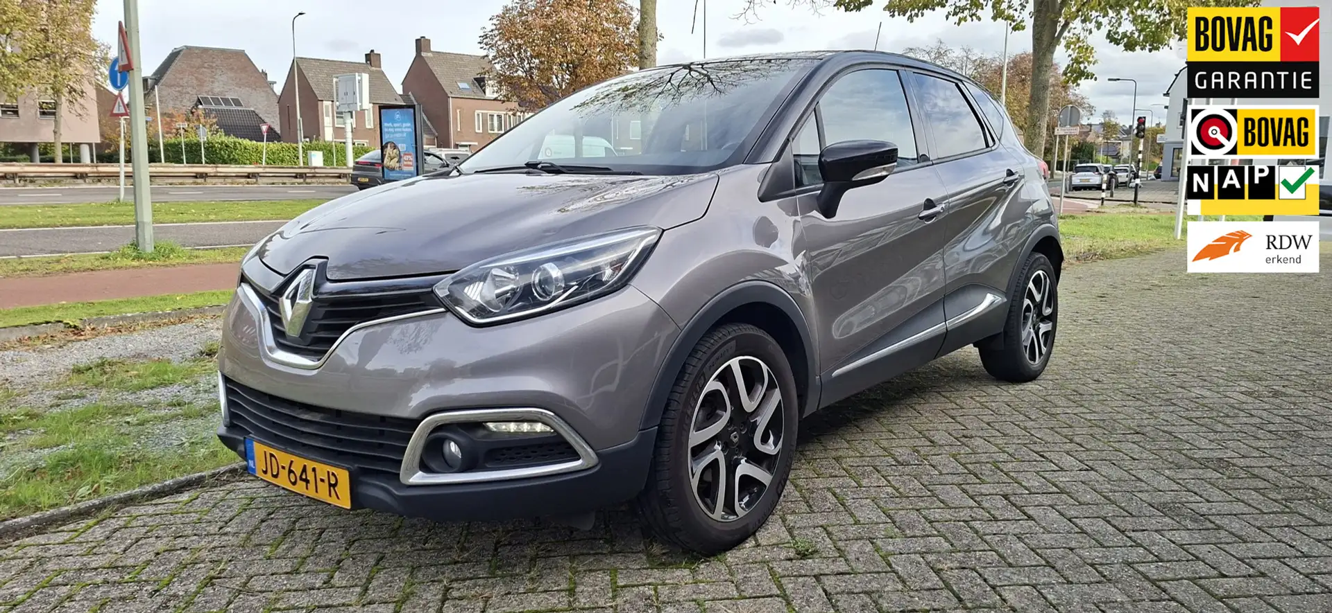 Renault Captur 1.2 TCe Dynamique automaat/100% onderhouden Grijs - 1