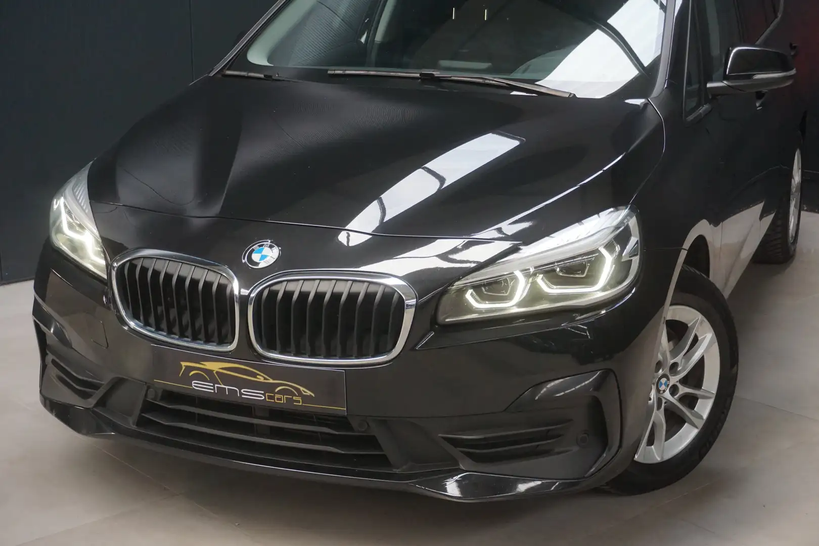 BMW 218 i Gran Tourer Automaat- Nav- 7Zit- Pano- Garantie! Zwart - 2