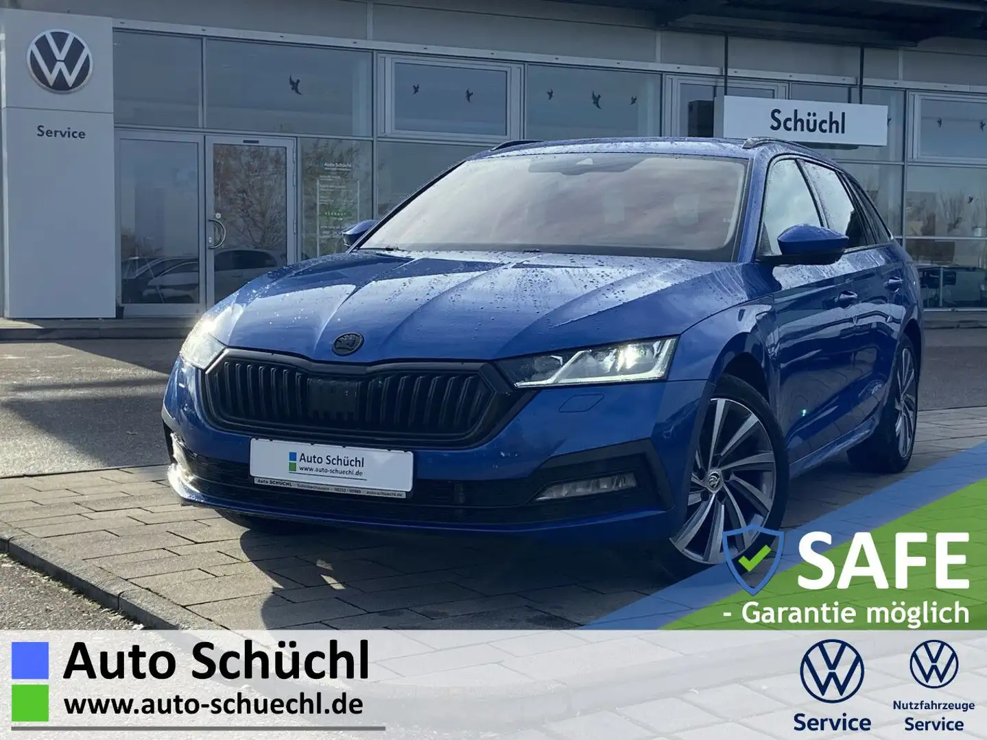 Skoda Octavia Combi iV 1.4 TSI DSG eHybrid 18"+NAVI-CO Blau - 1